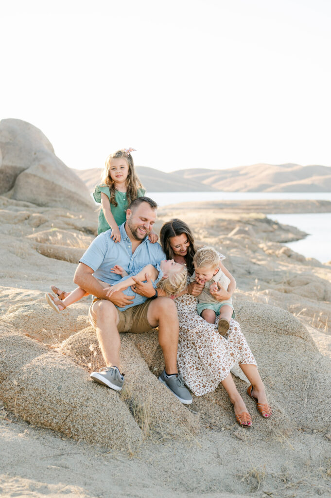 Family Photo Session Millerton Lake