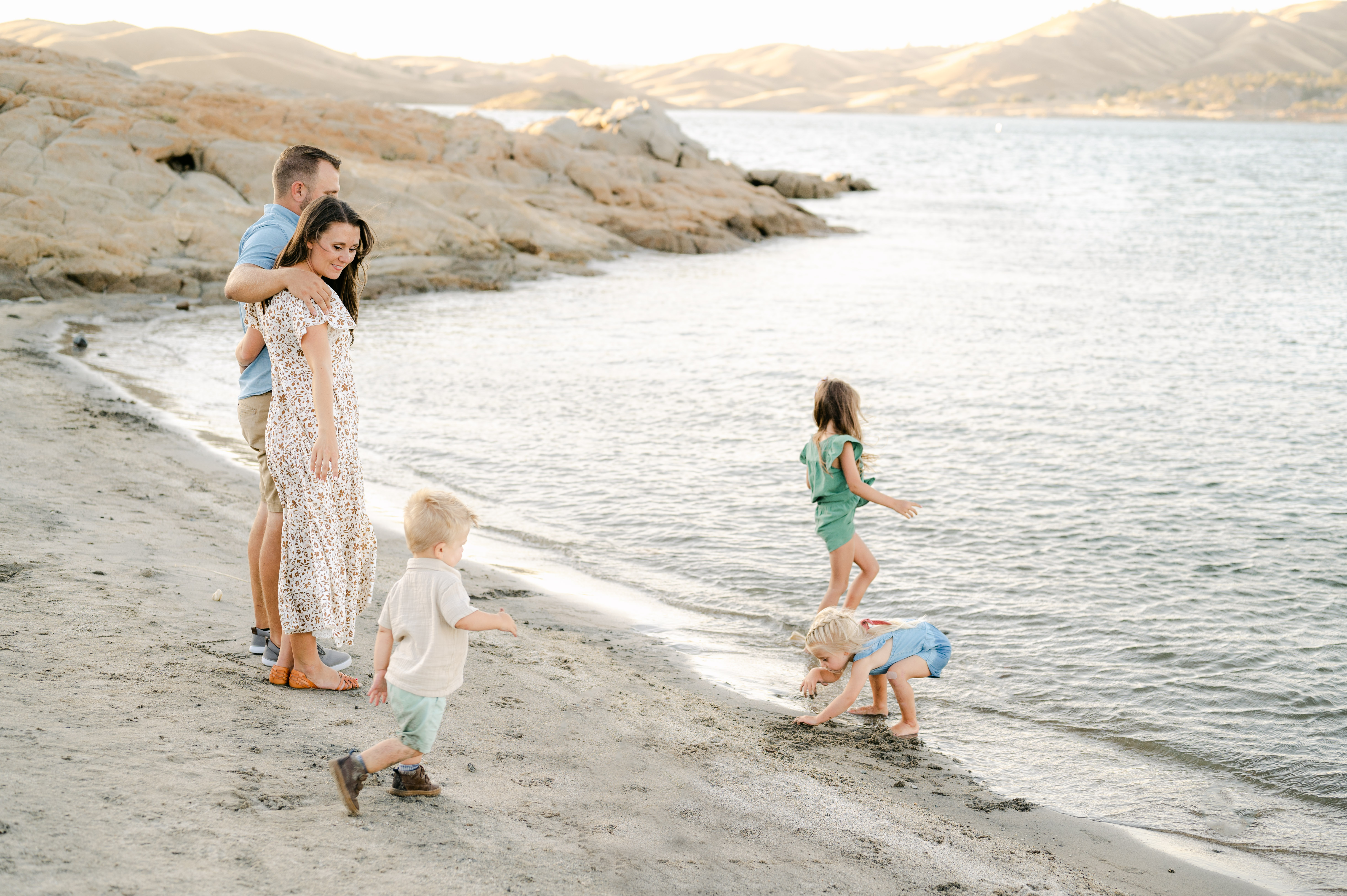 Family Photo Session at Millerton Lake, CA